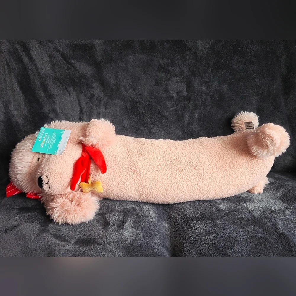 Pillowfort 2026 Poodle Kids' Long Weighted Plush Throw Pillow autism support NWT